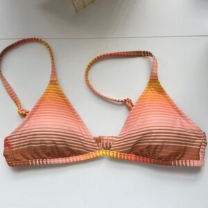 Aerie Triangle Bikini Top - Orange Musk